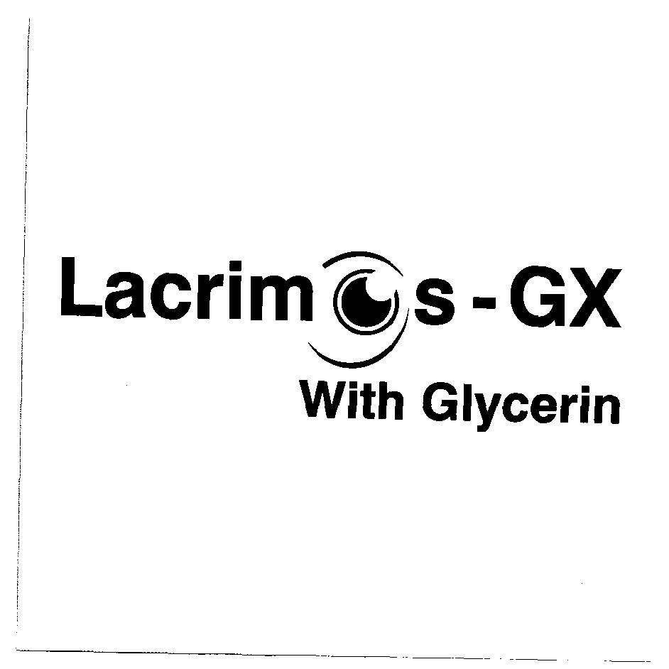 Lacrimos-gx With Glycerin Device mark 3965772 Trademark