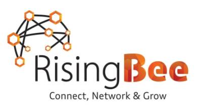 Rising Bee Device mark 3948427 Trademark