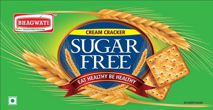Bhagwati Cream Cracker Sugar Free Device mark 3964409 Trademark
