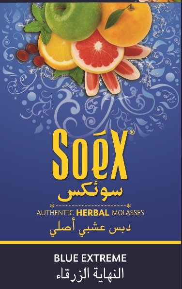 Soex Blue Extreme (label) Device mark 3952311 Trademark
