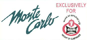 Monte Carlo Exclusively For Mark Of Integrity Own Products Group Of Companies Device mark 3958949 Trademark