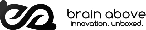 Brain Above - Innovation. Unboxed. Device mark 3952835 Trademark