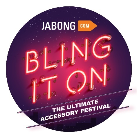Jabong Bling Iton ( Logo) With Tagline- The Ultimate Accessory Festival Device mark 3963086 Trademark