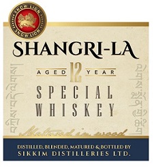Shangri-la (aged 12 Year Special Whiskey) Device mark 3936495 Trademark