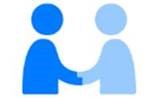 Device Of Personage Shaking Hands Device mark 3938191 Trademark