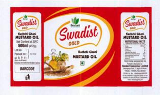 Bevkart Swadist Gold Device mark 3969083 Trademark