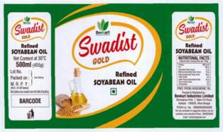 Bevkart Swadist Gold (label) Device mark 3971747 Trademark