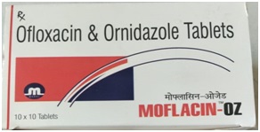Moflacin (label) Device mark 3979309 Trademark