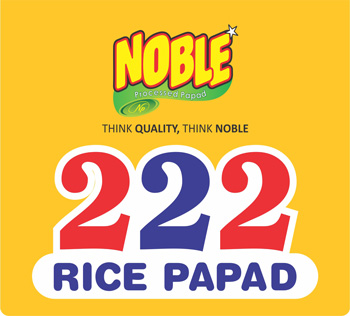 Noble 222 Rice Papad Device mark 3986403 Trademark