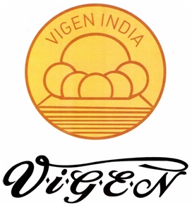 Vigen With Vigen India Device mark 3987168 Trademark