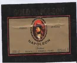 Gold Napoleon Device mark 3988587 Trademark