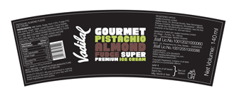 Vadilal Gourmet Pistachio Almond Fudge Device mark 3989904 Trademark