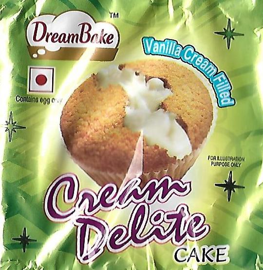 Dream Bake Cream Delite Device mark 3992129 Trademark