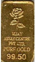 Vijay Asay Centre Private Limited Pure Gold Device mark 3994750 Trademark