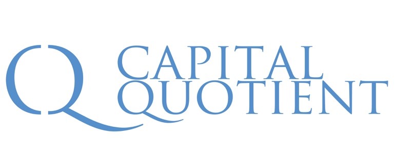 Label Mark Comprising “cq” And “capital Quotient” In A Stylized Manner Device mark 4000613 Trademark