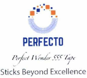 Perfecto Perfect Wonder 555 Tape Sticks Beyond Excellence Device mark 4001576 Trademark