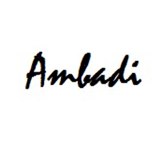 Ambadi In Stylised Script Device mark 4002114 Trademark