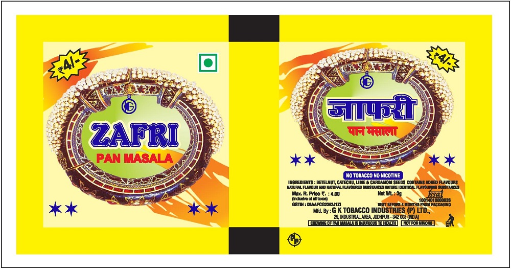 Zafri Device mark 4003464 Trademark