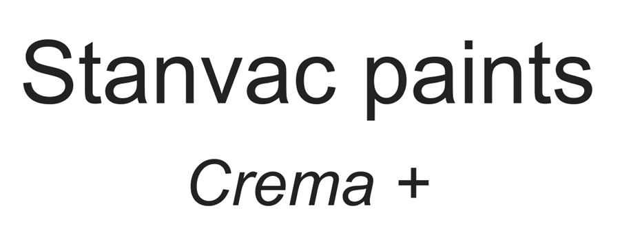Stanvac Paints Crema + Device mark 4006423 Trademark