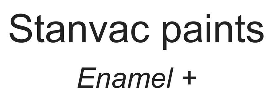 Stanvac Paints Enamel + Device mark 4006437 Trademark