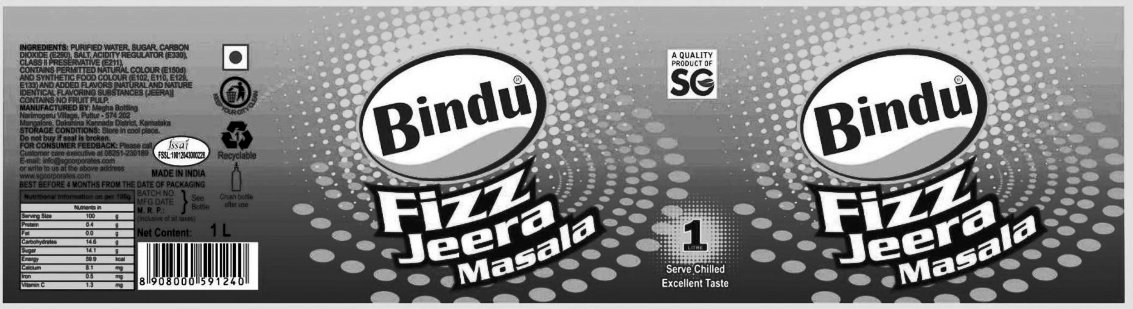 Bindu Fizz Jeera Masala Device mark 4009577 Trademark