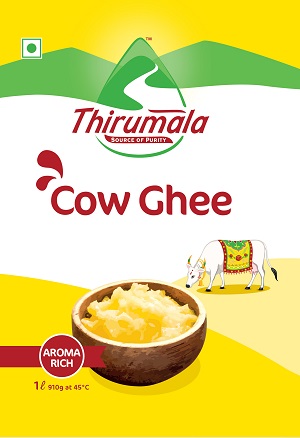 Thirumala - Source Of Purity - Cow Ghee Device mark 4010047 Trademark