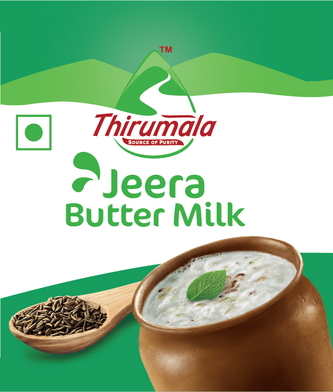 Thirumala - Source Of Purity - Jeera Butter Milk Device mark 4010049 Trademark