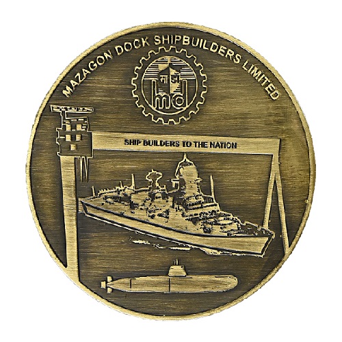 Device Of Mazagon Dock Shipbuilders Limited Device mark 4010506 Trademark