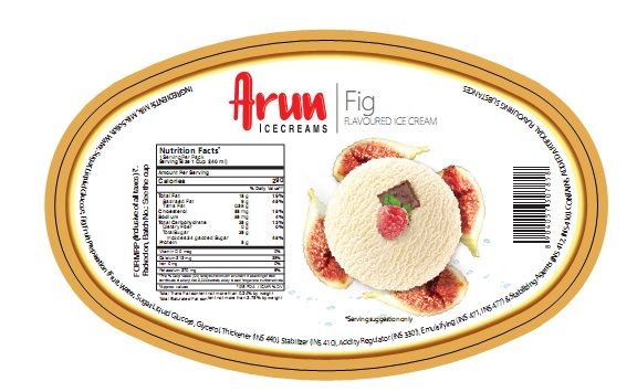 Arun Icecreams Fig Flavoured Ice Cream Device mark 4021410 Trademark