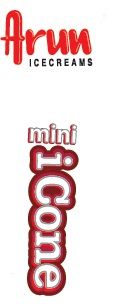 Arun Icecreams Mini Icone Device mark 4021416 Trademark