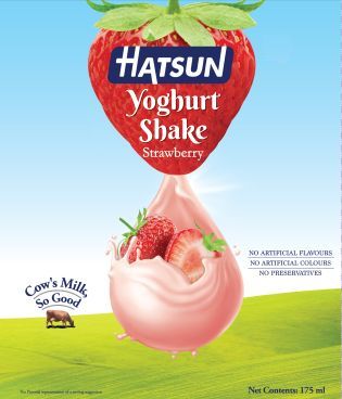 Hatsun Yoghurt Shake Strawberry Device mark 4023459 Trademark