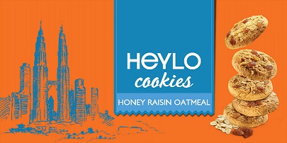 Heylo Cookies Honey Raisin Oatmeal Device mark 4023872 Trademark