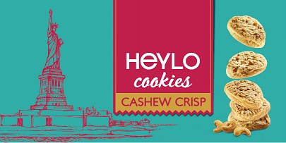 Heylo Cookies Cashew Crisp Device mark 4023876 Trademark