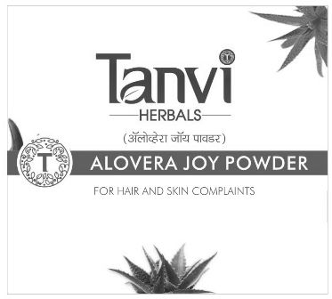 Tanvi Herbals Alovera Joy Powder Device mark 4024437 Trademark