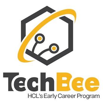 Techbee (logo And Device) With Tagline Hcl's Early Career Program Device mark 4024802 Trademark