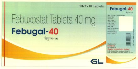 Febugal-40 Device mark 4025449 Trademark