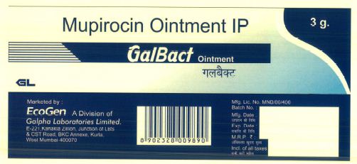 Galbact Ointment Device mark 4025461 Trademark