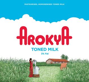 Arokya Toned Milk Device mark 4026602 Trademark