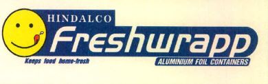 Hindalco Freshwrapp Aluminium Foil Containers Device mark 4045046 Trademark