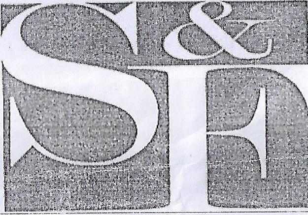 S&f Logo Device mark 4047240 Trademark