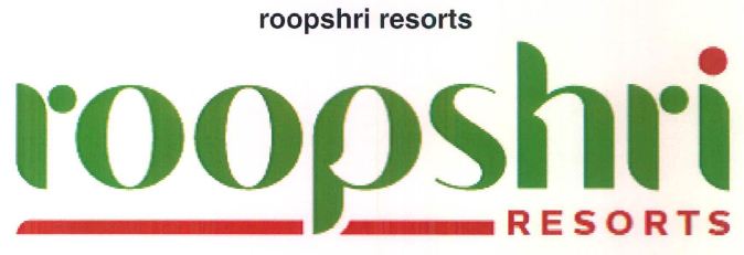 Roopshri Resorts Device mark 4037462 Trademark