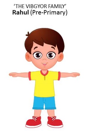 The Vibgyor Family-rahul (pre-primary) Device mark 4050764 Trademark
