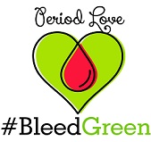 Period Love #bleed Green Device mark 4051021 Trademark