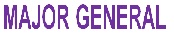 Major General Device mark 4051782 Trademark
