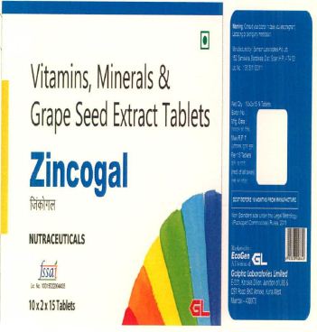 Zincogal Device mark 4053409 Trademark