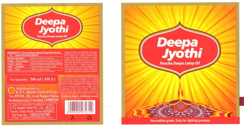 Deepa Jyothi (label) Device mark 4041702 Trademark