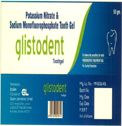 Glistodent Device mark 4042050 Trademark