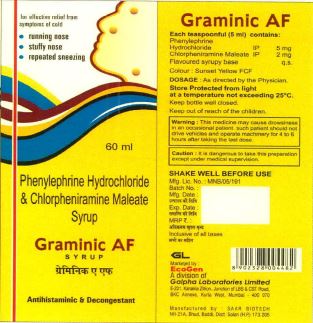 Graminic Af Device mark 4044953 Trademark