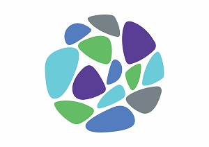 Different Colored And Different Sized Shapes In Mosaic Format In A Circular Shape Device mark 4065604 Trademark