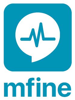 Mfine With Device Device mark 4068289 Trademark